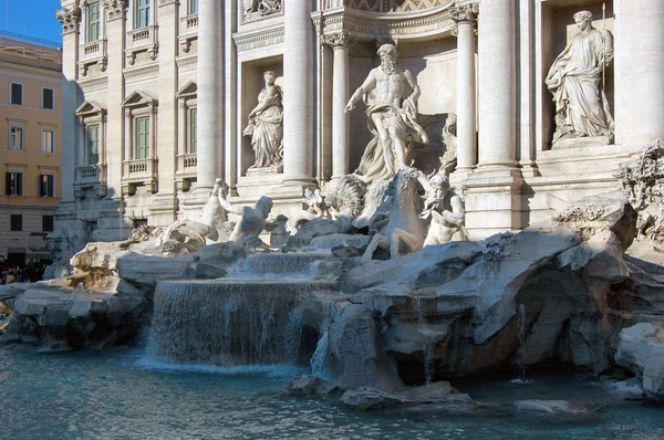 Di Fontana di Trevi, Rom — Stockfoto