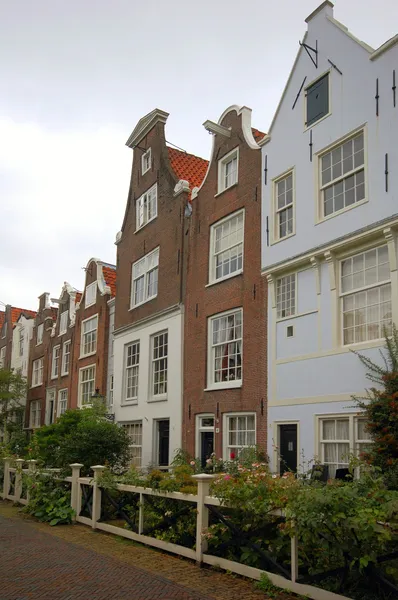 Häuser in Amsterdam, Niederlande — Stockfoto