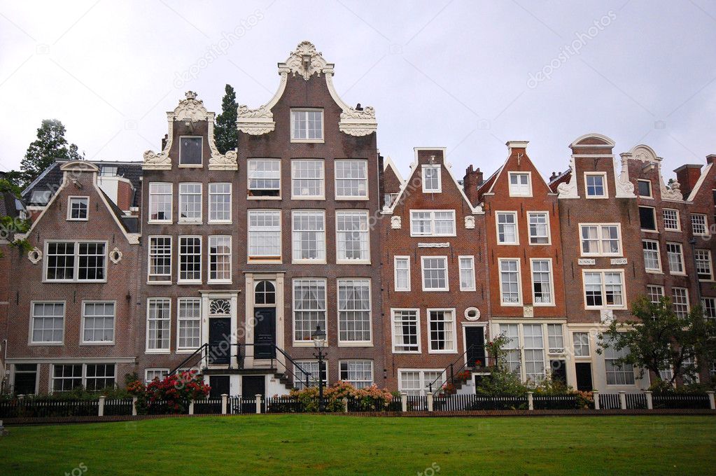 Old houses in Amsterdam