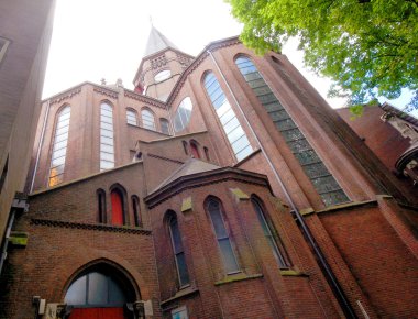 kilise kulesi ayrıntı, amsterdam