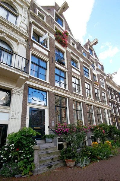 Здания Амстердама — стоковое фото