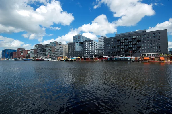 stock image Modern buildings in Amsterdam