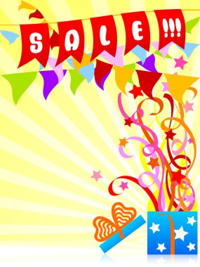 Banner for holiday sale 1 clipart