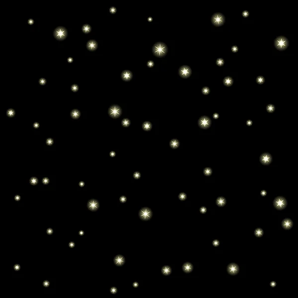 별이 빛나는 하늘 2 — 스톡 벡터