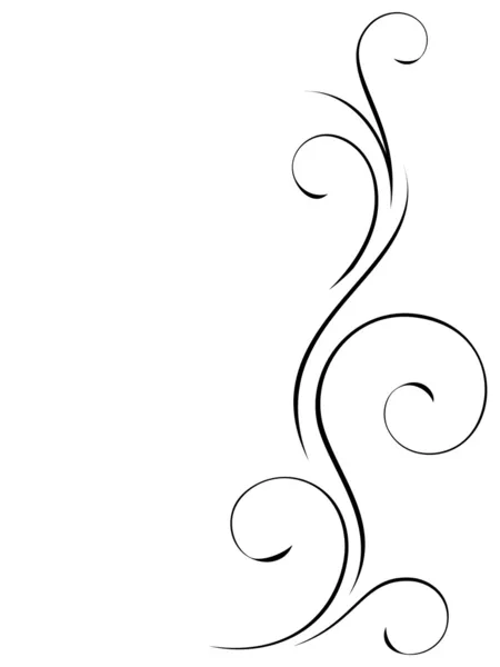 Анотація swirly прикраса — стоковий вектор