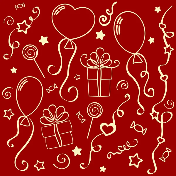 Textura navideña (rojo ) — Archivo Imágenes Vectoriales