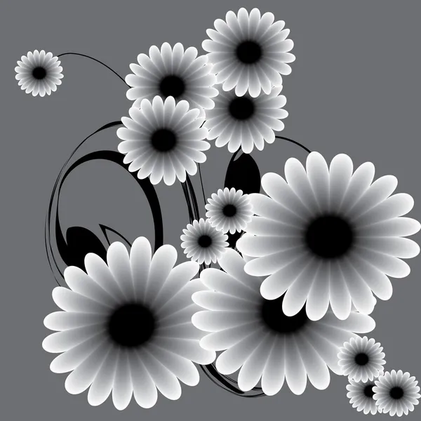 ดอกไม้ศิลปะ — ภาพเวกเตอร์สต็อก