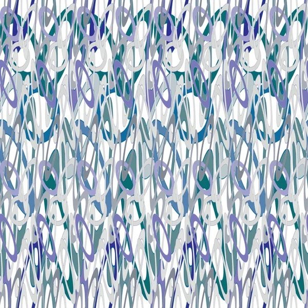 Безшовний абстрактний синій візерунок — стоковий вектор