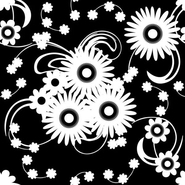 Motif floral abstrait — Image vectorielle