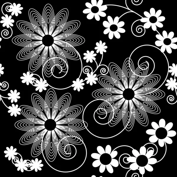 Fleurs d'art — Image vectorielle