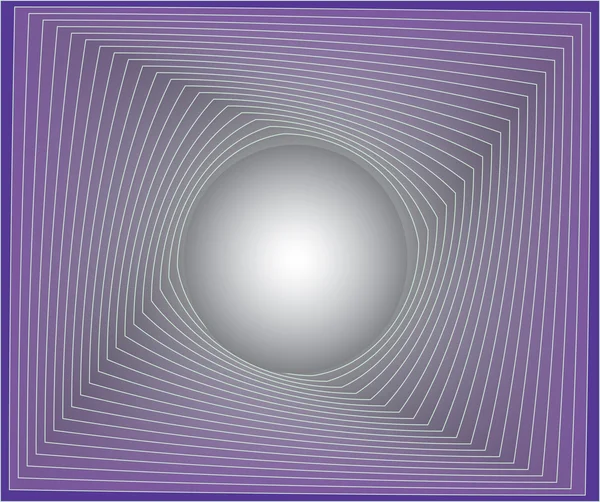 Sphère dans un carré — Image vectorielle