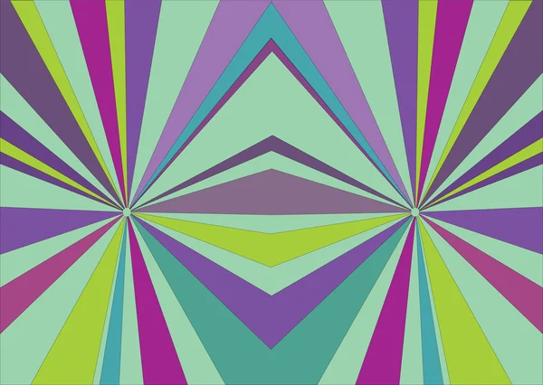 Колір геометричних балок — стоковий вектор