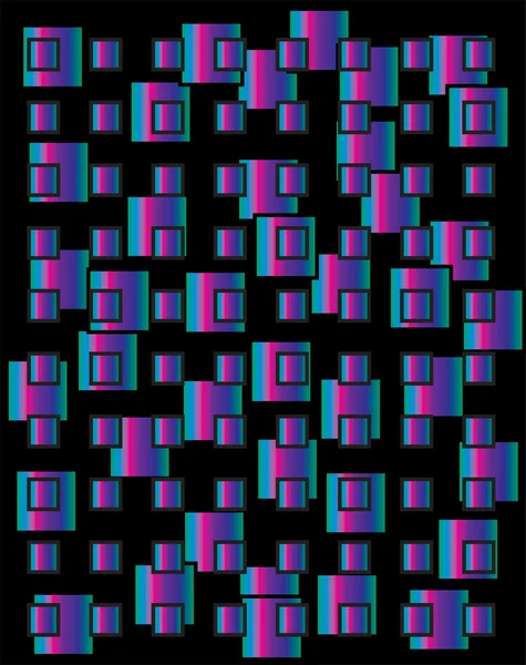 Color cuadrados pequeños . — Archivo Imágenes Vectoriales