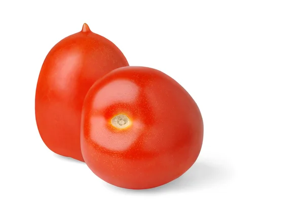 Due pomodori di prugna — Foto Stock