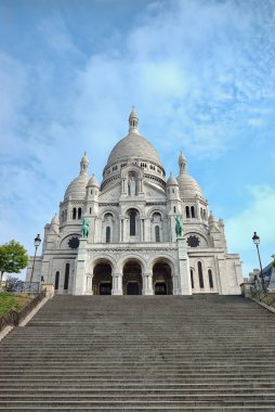 Sacre-Coeur basilica, Montmartre, Paris clipart