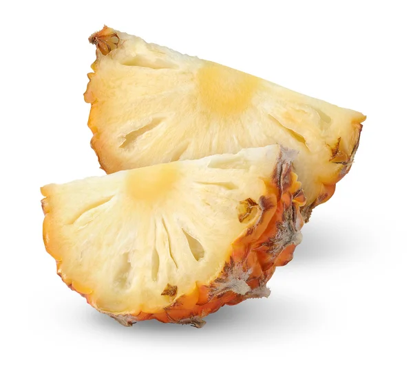 Ananász szeletekkel — Stock Fotó