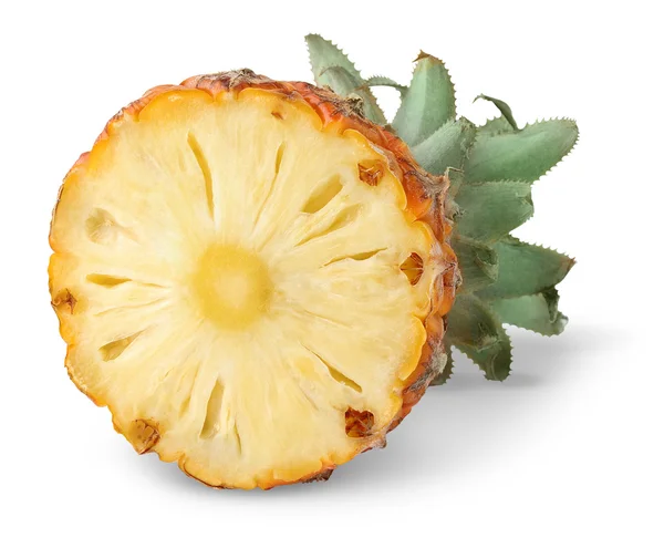 Eine halbe Ananas — Stockfoto