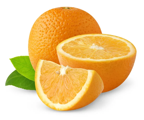 Красивые апельсины — стоковое фото