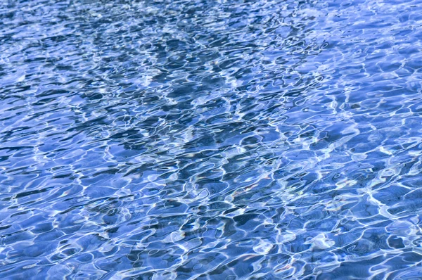 Blauwe water abstract — Stockfoto