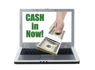 Make money online clipart