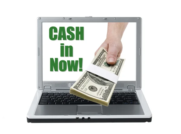 Make money online — Stock Photo, Image