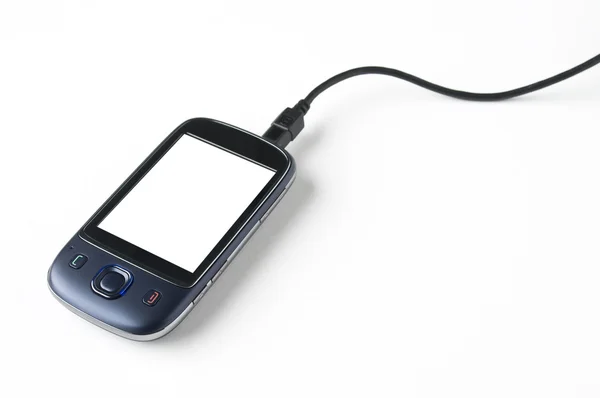 Телефон с сенсорным экраном — стоковое фото