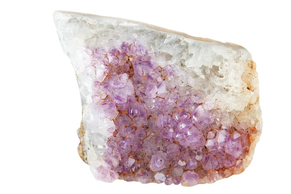 Cristalli di un minerale di ametista — Foto Stock
