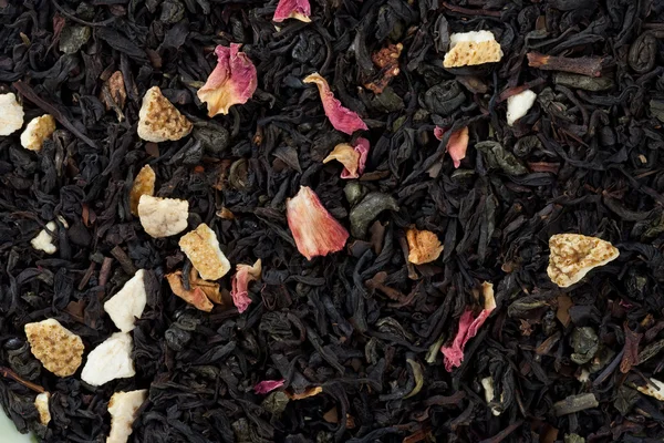 Stock image Black tea a background