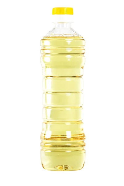 Bottle of the vegetable oil — Stock Photo, Image