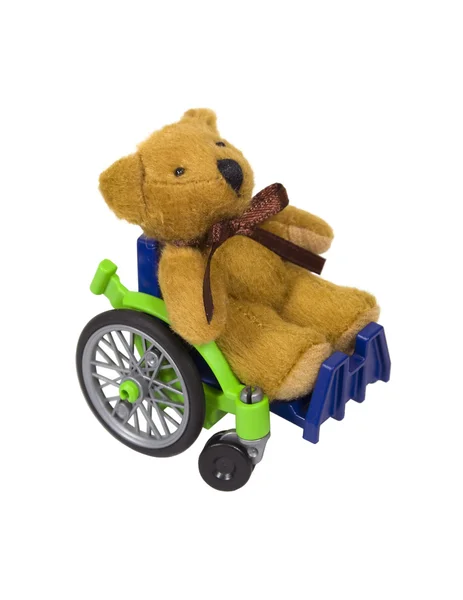 Gençlik tekerlekli sandalye — Stok fotoğraf