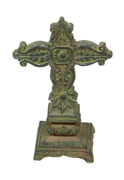 Cruz de piedra antigua — Foto de Stock