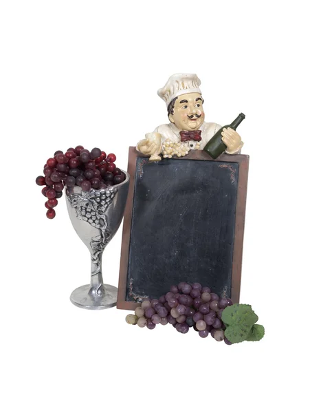 Şarap menüsü kayan yazı — Stok fotoğraf