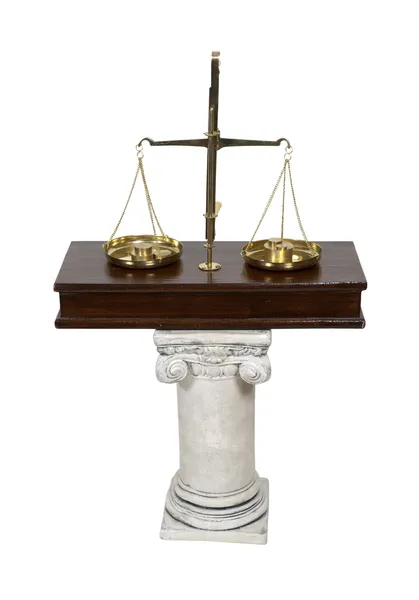 Scale on a pedestal — Stock Photo, Image