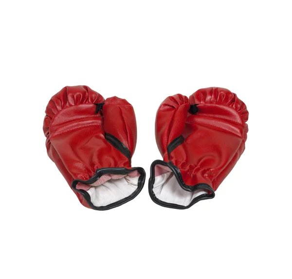 Boxing Gloves Ready to Wear — Stock Photo, Image