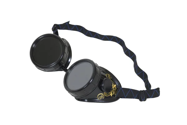 Gafas Steampunk negras — Foto de Stock