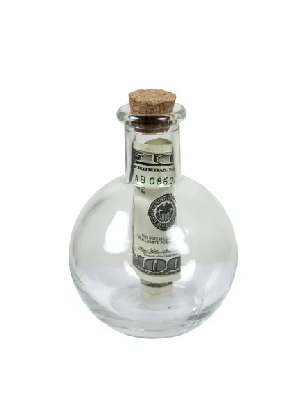 Note in a Bottle — Stock Photo, Image