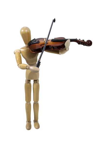 Playing Violin — Stock Photo, Image