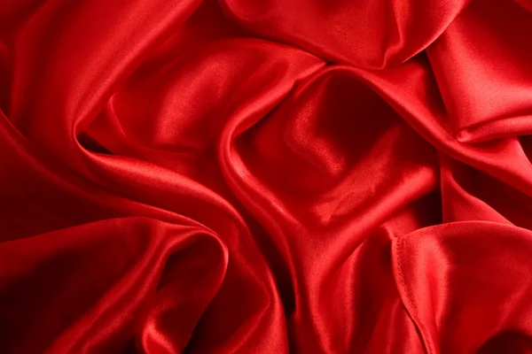 stock image Red silk