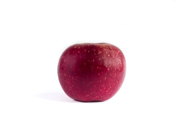 Червоне яблуко — стокове фото