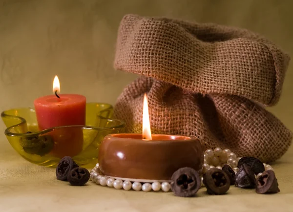 Aromatic candle's — Stock Photo, Image