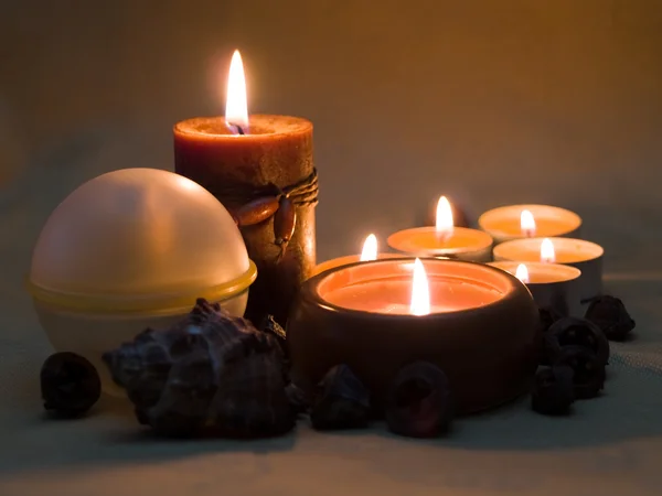 stock image Aromatic candle's 2