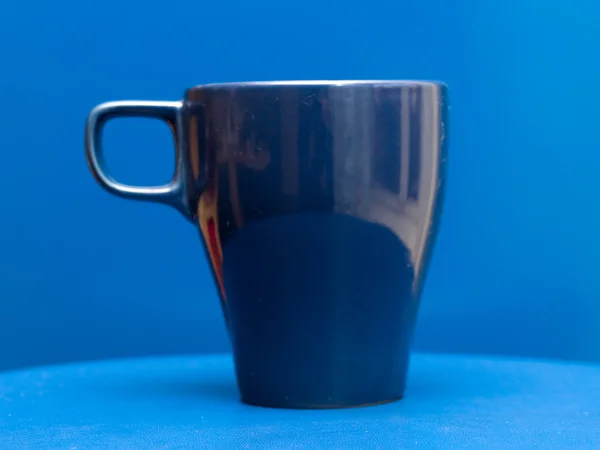 Taza de café azul — Foto de Stock