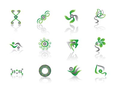 Green Abstract Element clipart