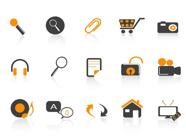 Conjunto de ícones para design —  Vetores de Stock