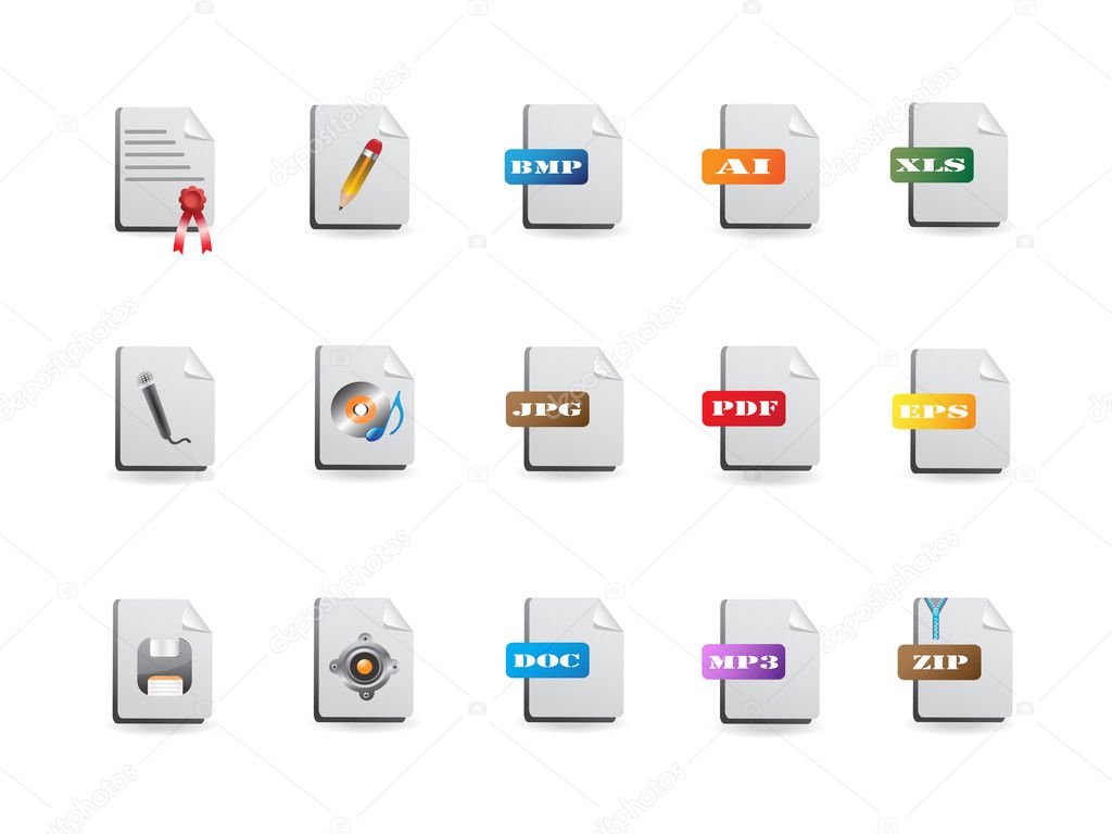 File icons set