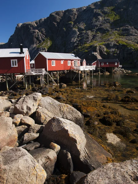 Villaggio dei pescatori, Lofoten — Foto Stock