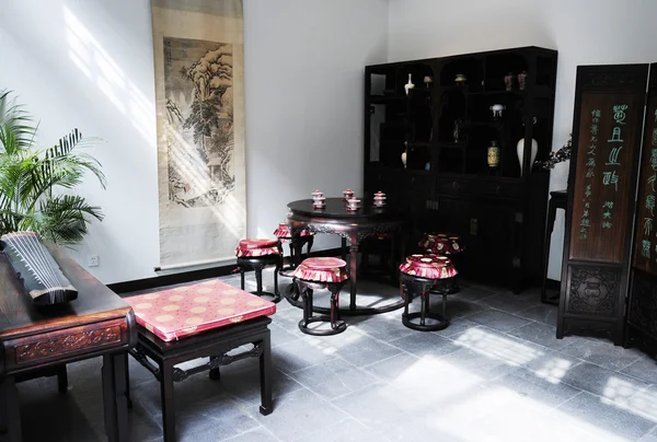 Chiński pokój dzienny — Zdjęcie stockowe