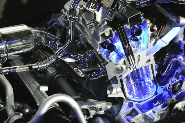 Motore turbo di auto — Foto Stock