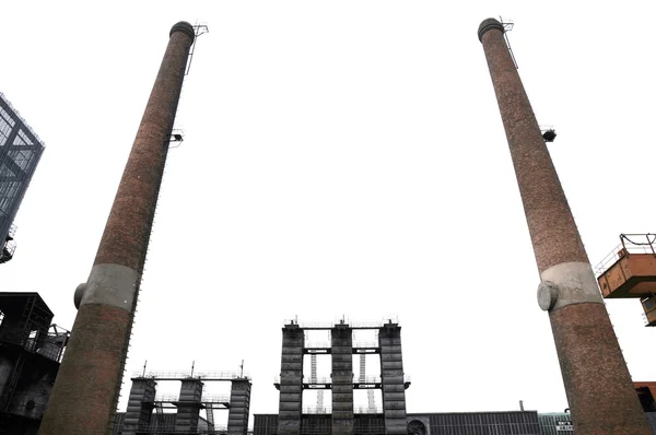 Factory with chimney — Stock Photo, Image