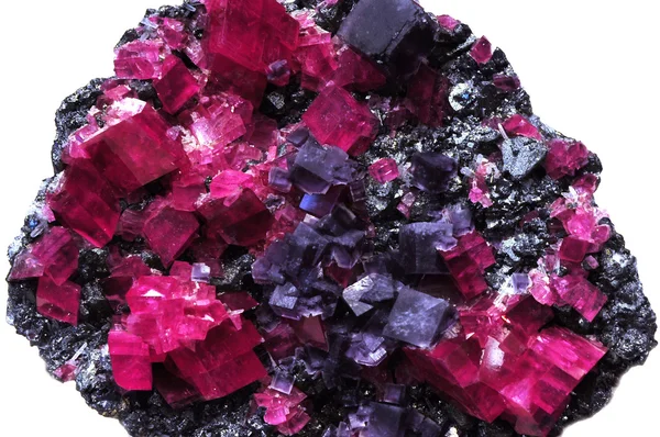Fluorite Gem mine in nature — Stock Photo, Image